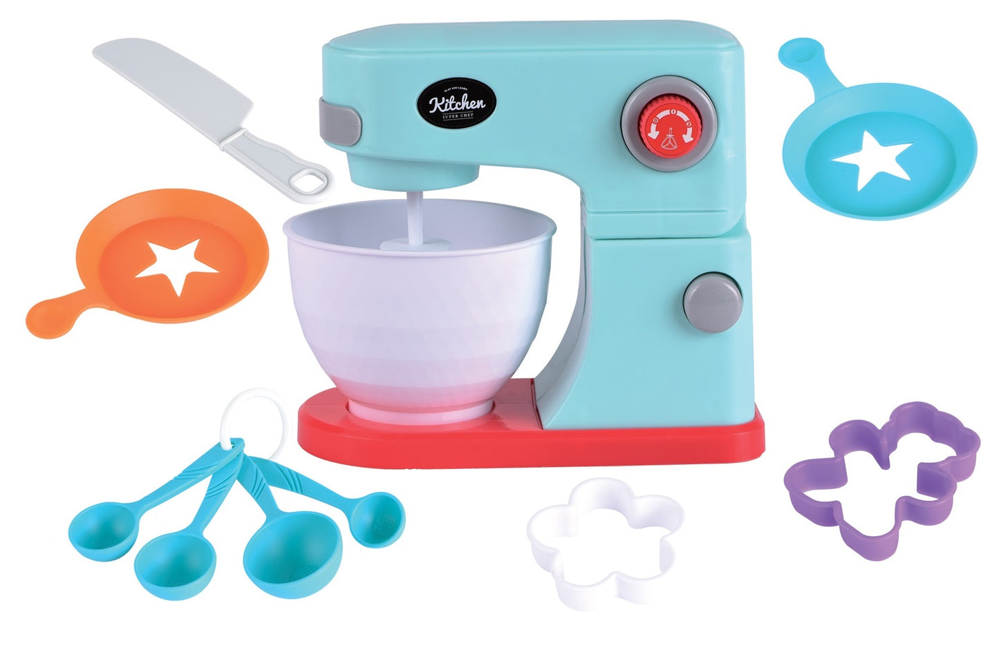 מיקסר צעצוע לילדים Kitchen Super Chef עם אביזרים