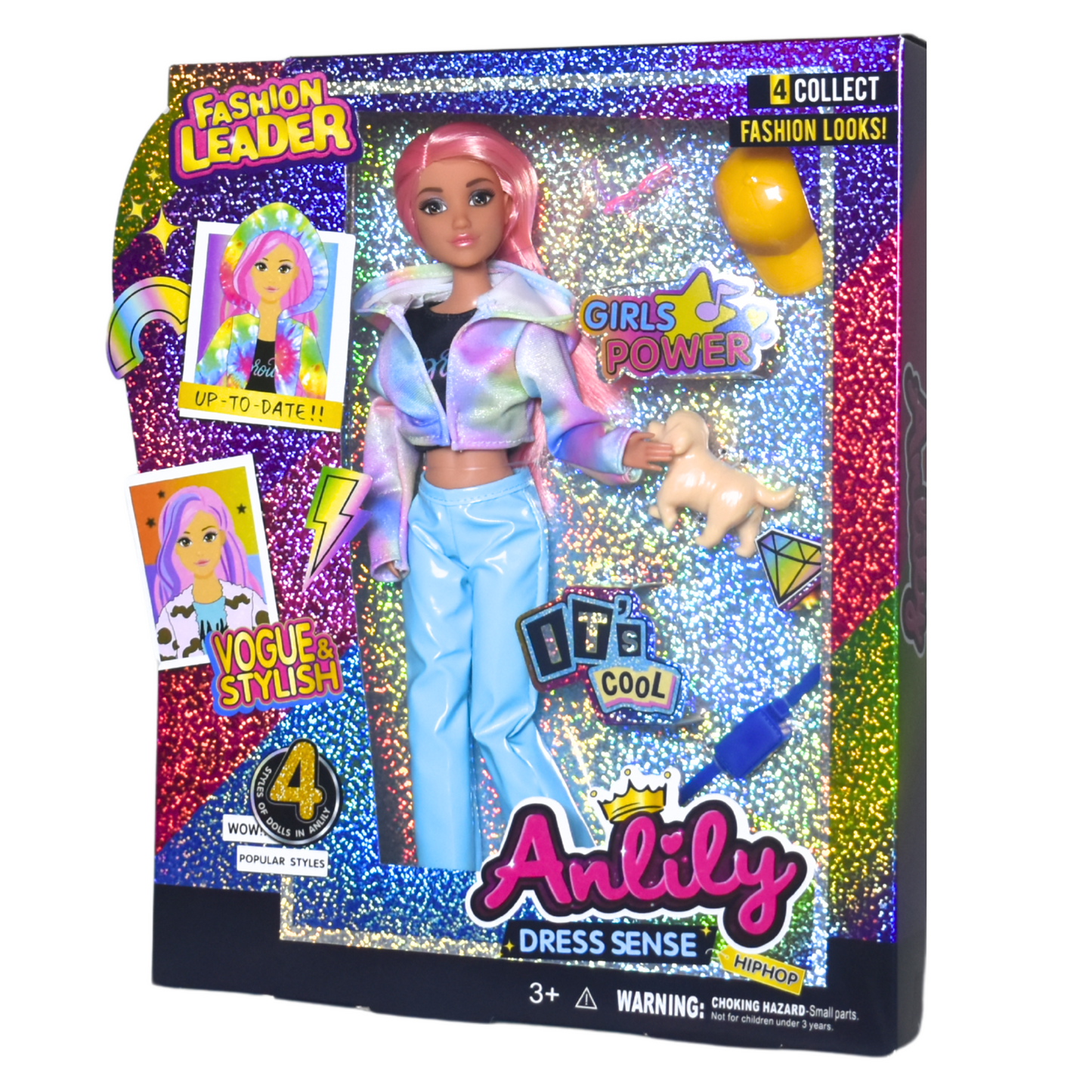 בובת Anlily Fashion Leader היפ הופ עם אביזרים