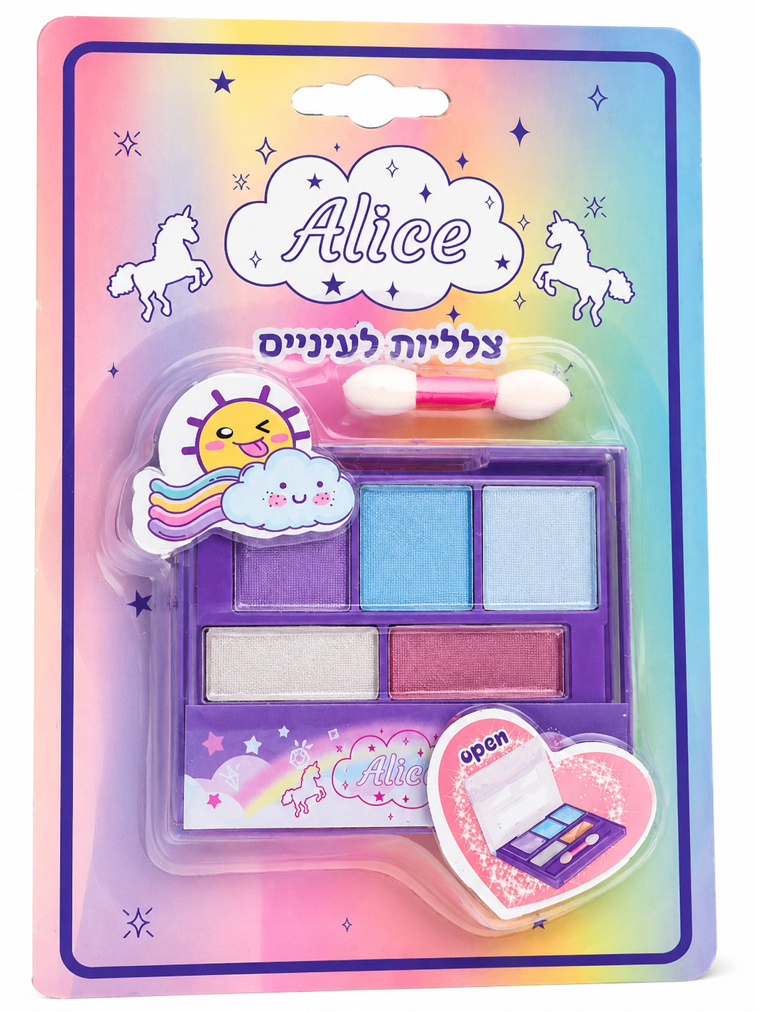 פלטת צלליות לעיניים Alice לילדים