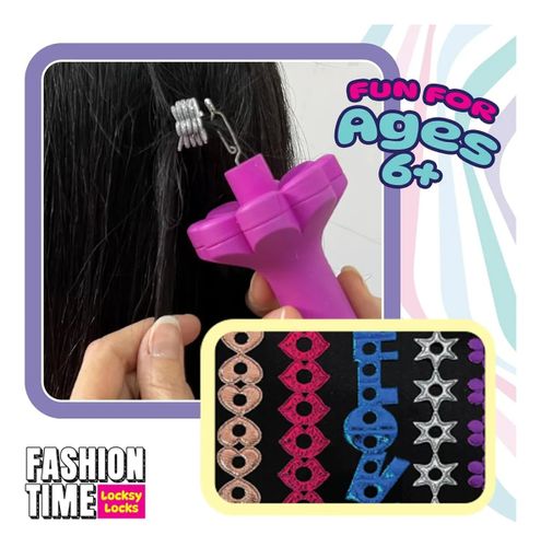 ערכת Fashion Time לוקס לוקס לעיצוב סיכות שיער