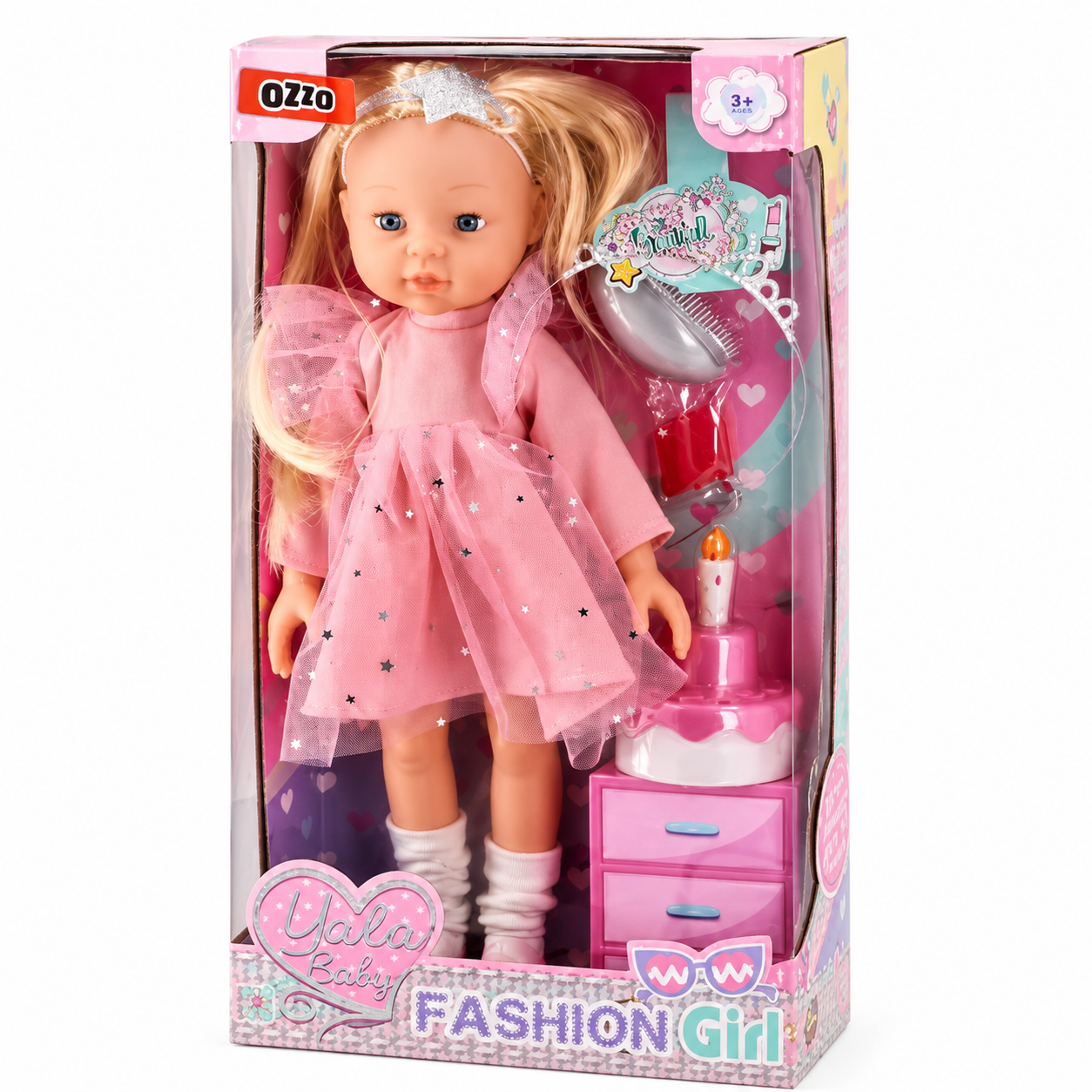 בובת Fashion Girl עם אביזרים