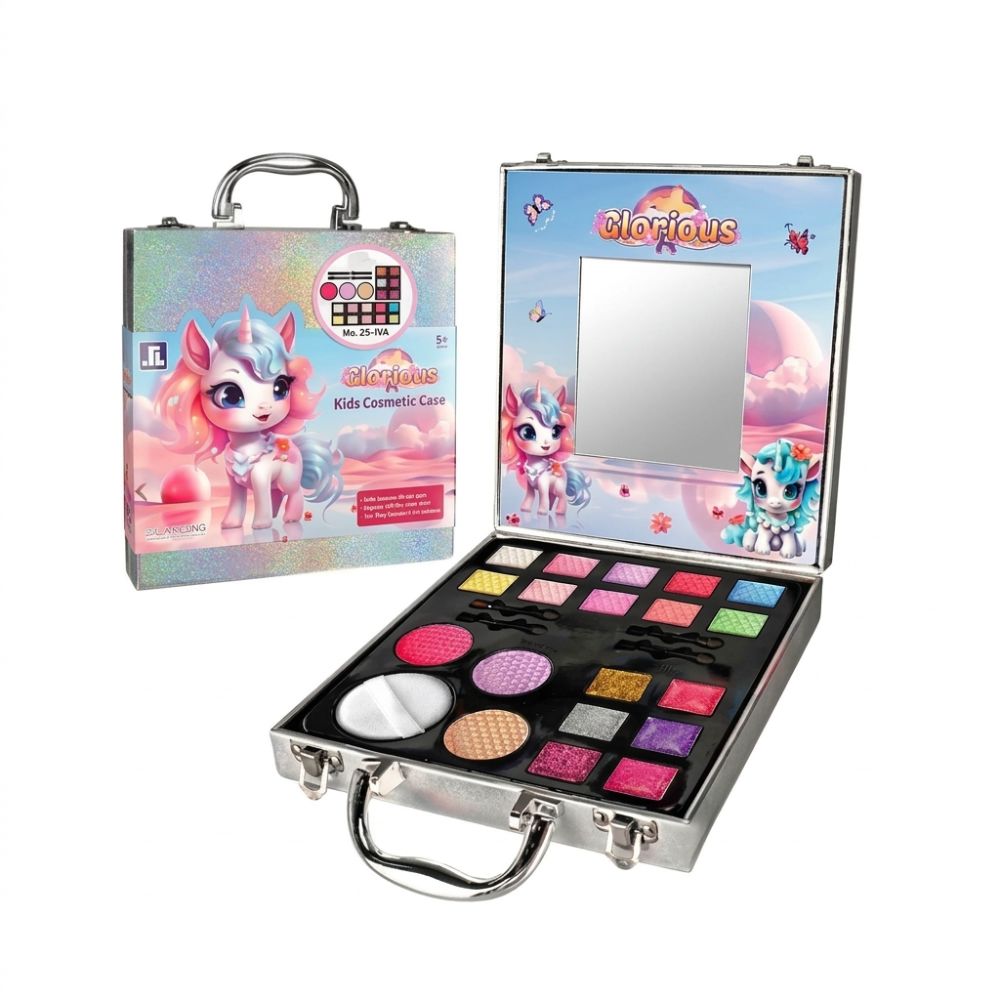 מזוודת איפור Ariel Cosmetics – 22 חלקים