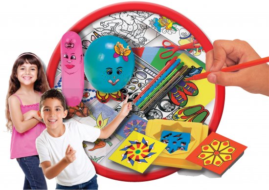 מזוודת 505 פעילויות יצירה לילדים