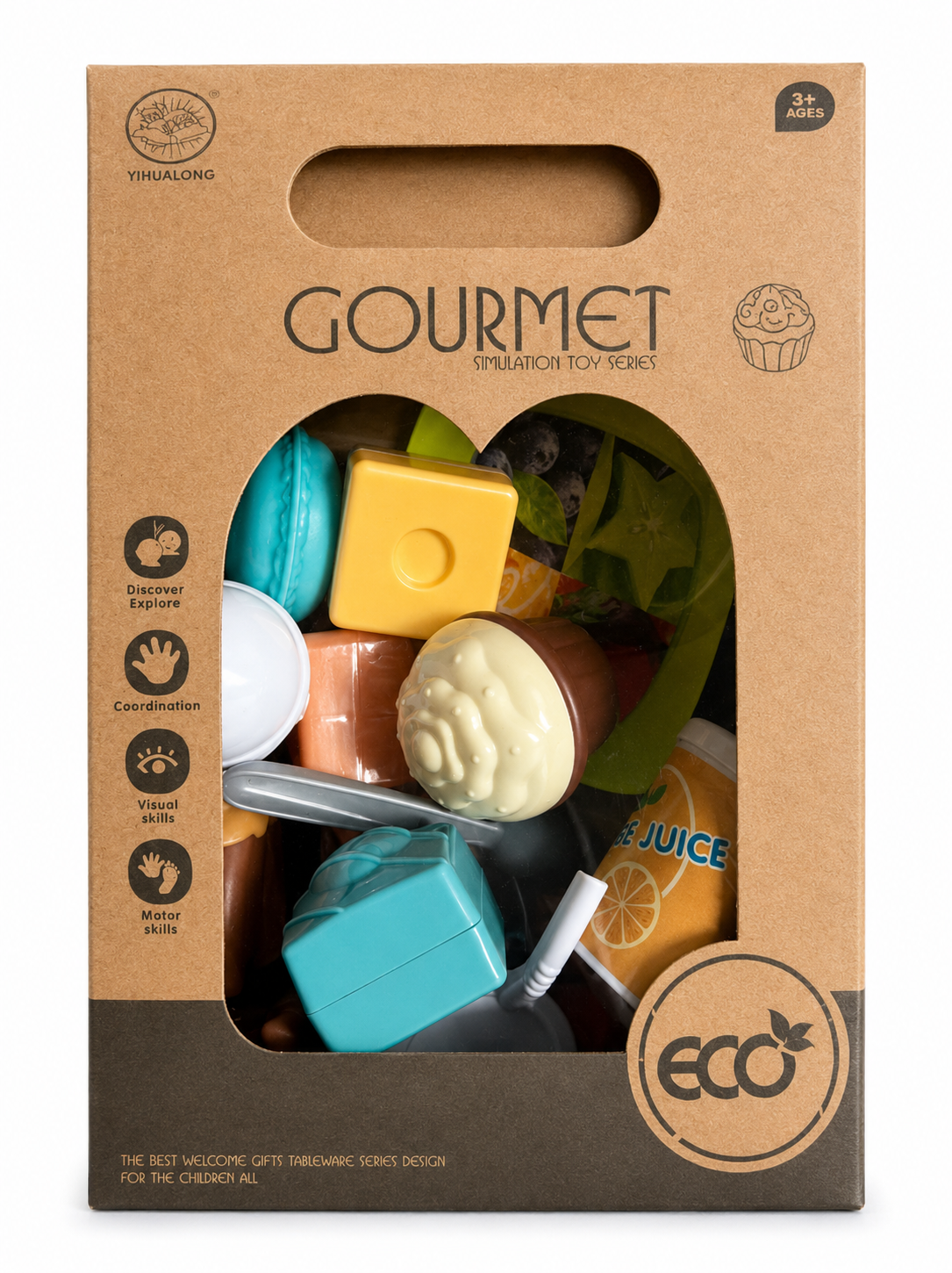 סט אביזרי אוכל לילדים Gourmet Eco