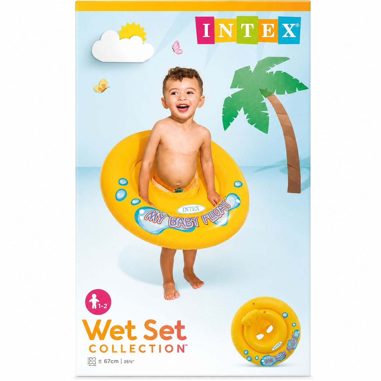 גלגל ים לתינוק Intex My Baby Float