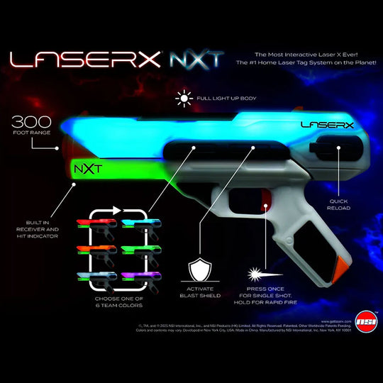 סט לייזר טאג Laser X NXT