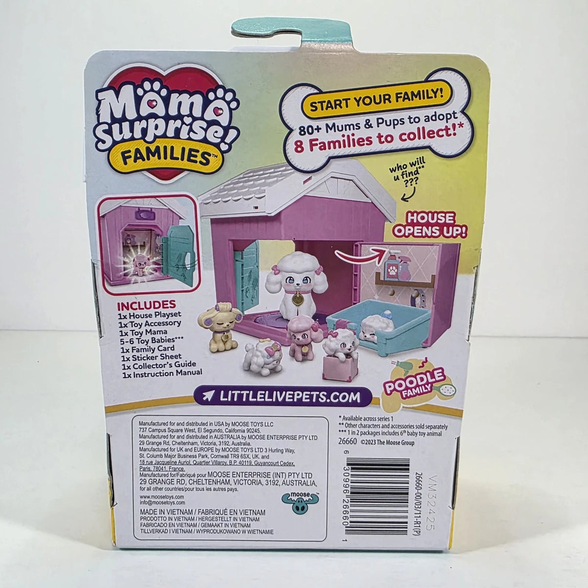 בית ההפתעות Little Live Pets Mama Surprise Families