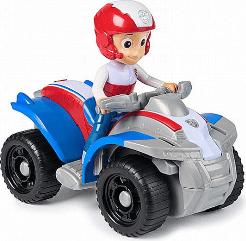 Spin Master מפרץ ההרפתקאות רכב ודמות ריידר Ryder Rescue ATV