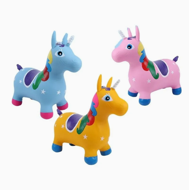 חיות קפיצה חד קרן איכותיות 1400 גרם! (אונליין בלבד)