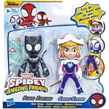 סט דמויות Spidey Amazing Friends Black Panther & Ghost-Spider
