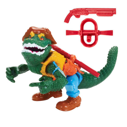 דמות Leatherhead צבי הנינג׳ה קלאסית עם אביזרים