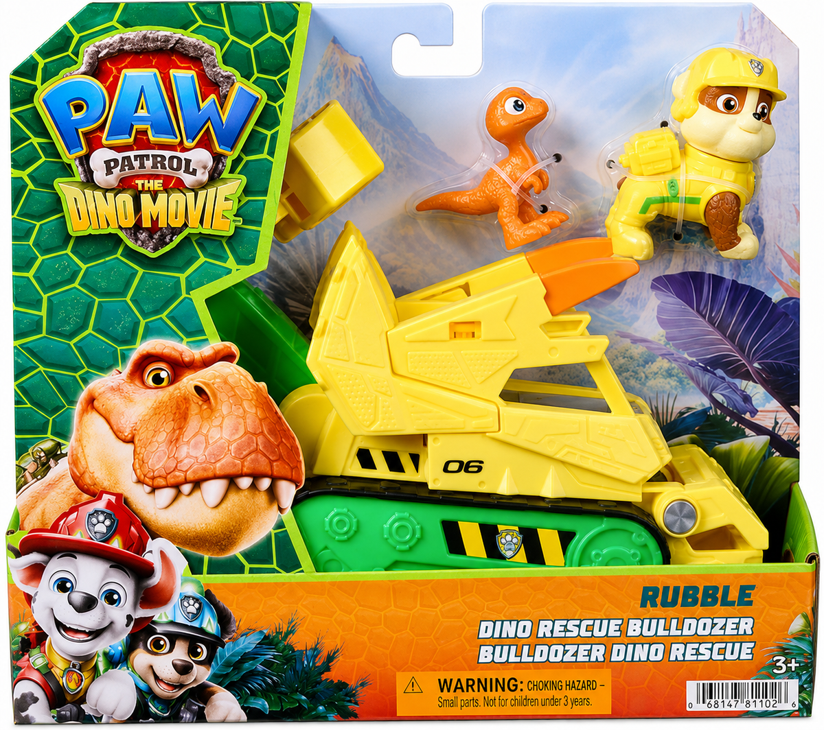 רכב ההצלה של ראבל PAW Patrol Dino Movie