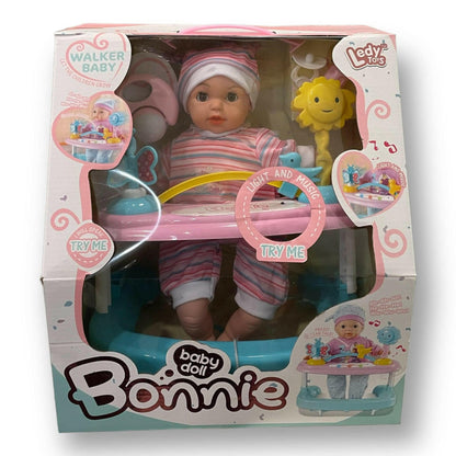 בובת Bonnie עם הליכון מוזיקלי ואורות