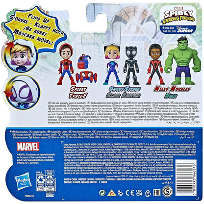 סט דמויות Spidey Amazing Friends Black Panther & Ghost-Spider