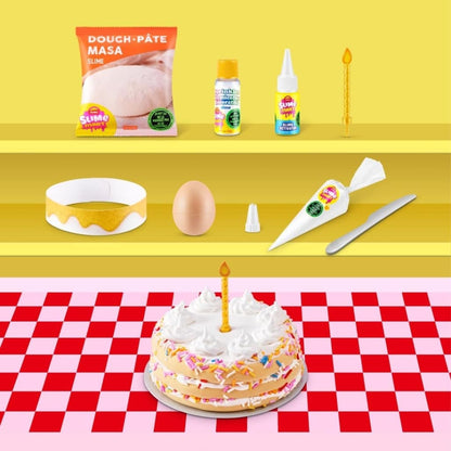 ערכת סליים ZURU Slime Mart – עוגת יום הולדת