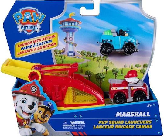 מפרץ ההרפתקאות – משגר רכבי מרשל עם 2 רכבים Paw Patrol Pup Squad Launcher - ₪72.90