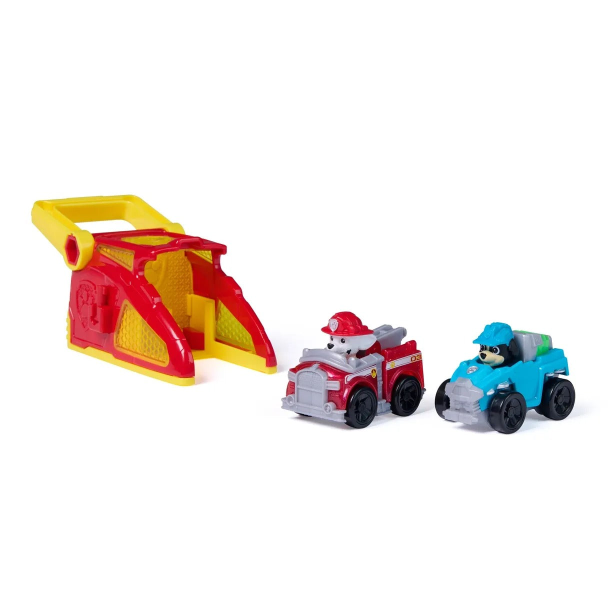 מפרץ ההרפתקאות – משגר רכבי מרשל עם 2 רכבים Paw Patrol Pup Squad Launcher - ₪72.90