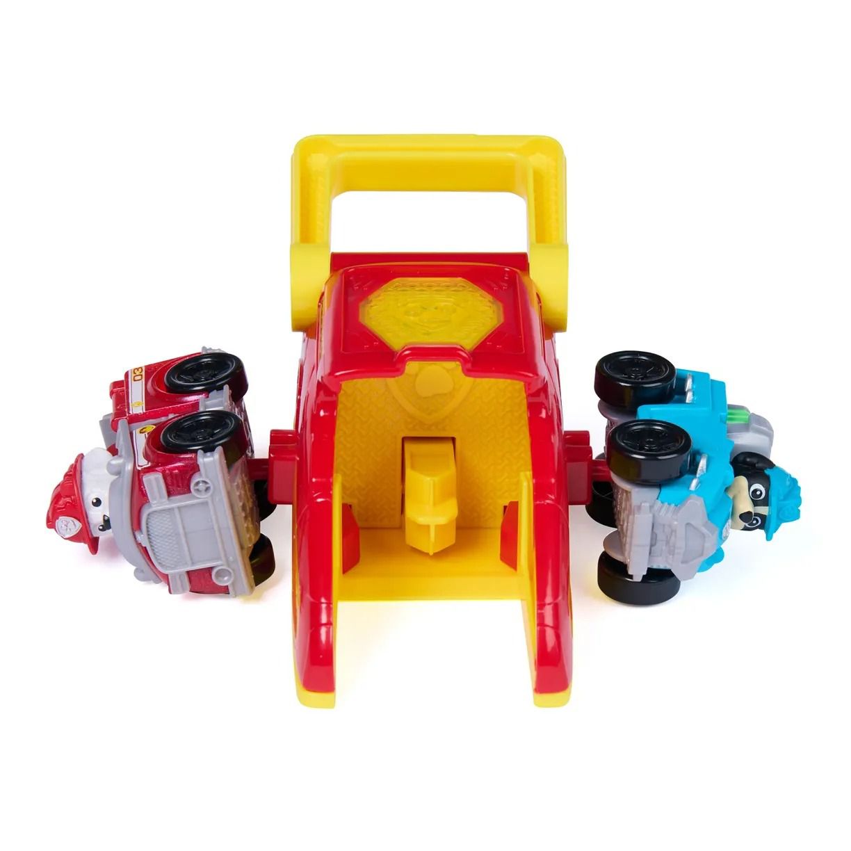 מפרץ ההרפתקאות – משגר רכבי מרשל עם 2 רכבים Paw Patrol Pup Squad Launcher - ₪72.90