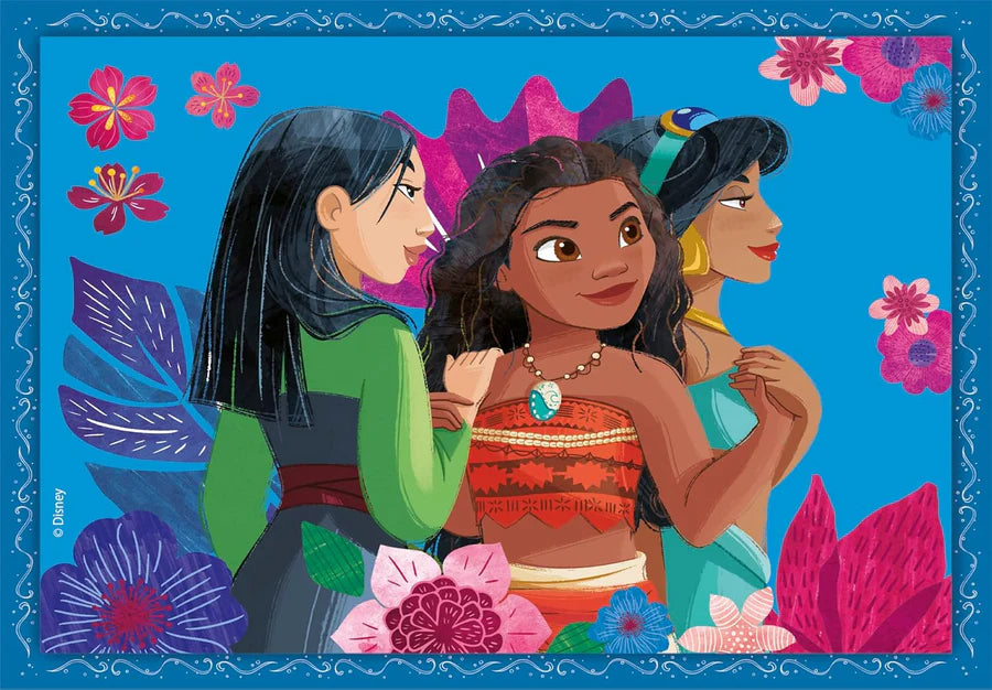 Disney Princess Clementoni – רביעיית פאזלים