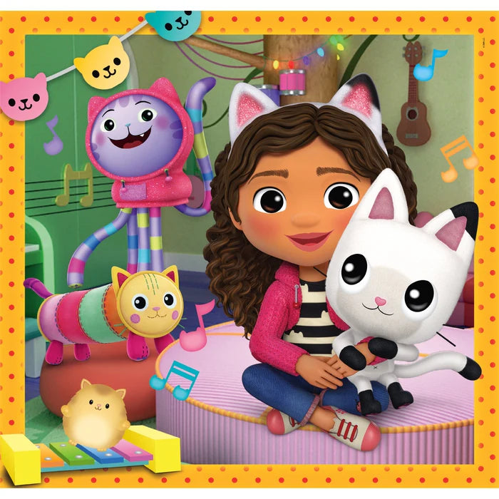 Gabby’s Dollhouse Clementoni – שלישיית פאזלים