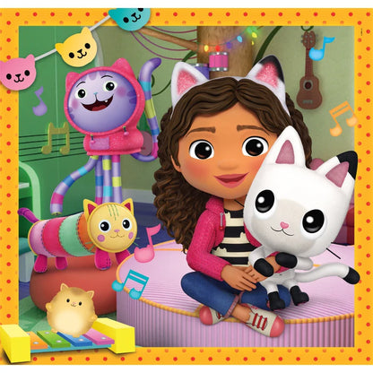 Gabby’s Dollhouse Clementoni – שלישיית פאזלים