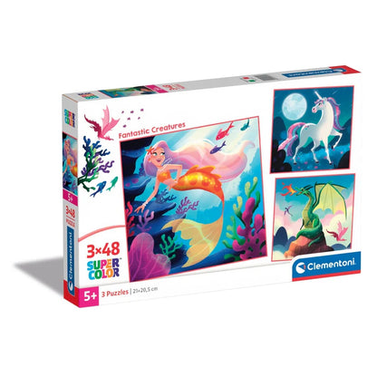 Fantastic Creatures Clementoni – שלישיית פאזלים