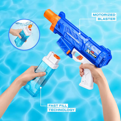 רובה מים חשמלי ZURU X-Shot Motor Soakers Turbo Stream