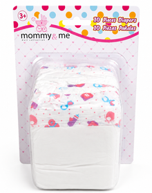 חיתולים לבובה Mommy & Me – מארז 10 יחידות