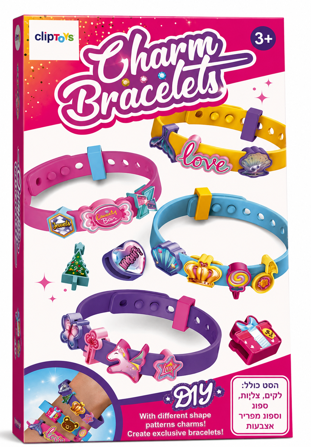 ערכת צמידי צ׳ארמס DIY Charm Bracelets