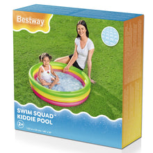בריכה מתנפחת לילדים Bestway Swim Squad Kiddie Pool בקוטר 102 ס״מ