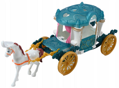 כרכרת נסיכות Dream Carriage עם סוס