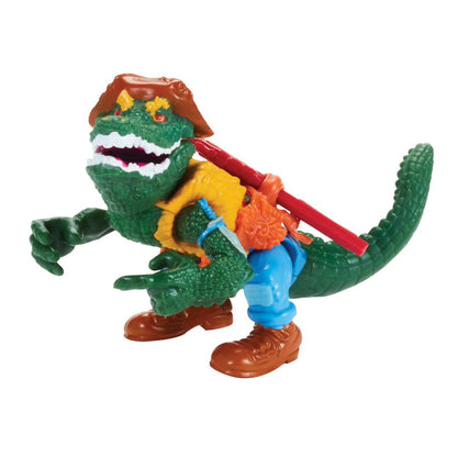 דמות Leatherhead צבי הנינג׳ה קלאסית עם אביזרים
