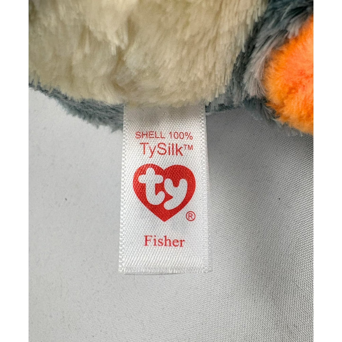 בובת פרווה Ty Beanie Boos Fisher The Penguin