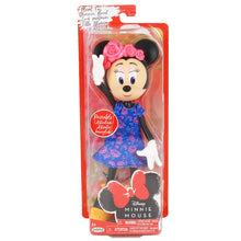 בובת Minnie Mouse של Disney עם שמלה פרחונית