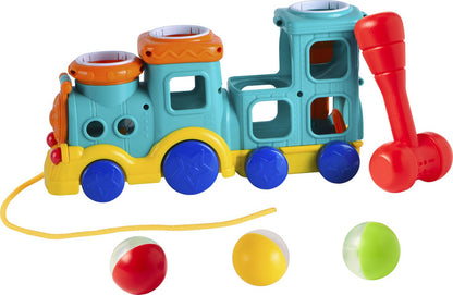 רכבת הר פטיש עם 3 כדורים Infunbebe
