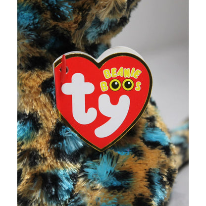 בובת פרווה Ty Beanie Boos Cobalt The Leopard
