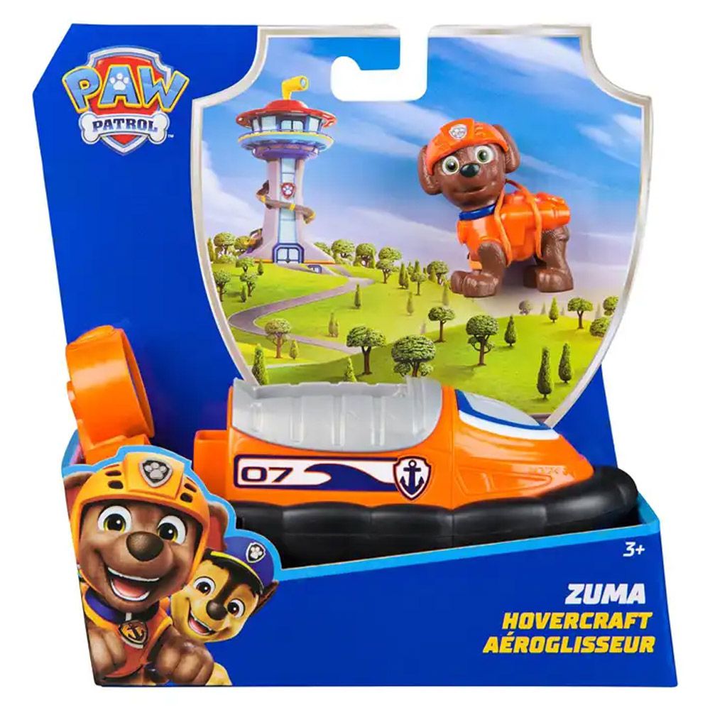 מפרץ ההרפתקאות רכב ודמות זומה Zuma Hovercraft - SuperTOY סופרטוי