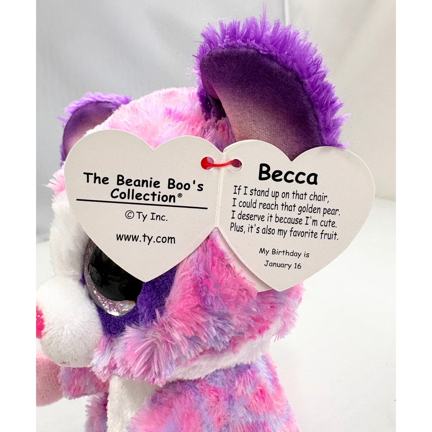 בובת פרווה Ty Beanie Boos Becca The Bush Baby