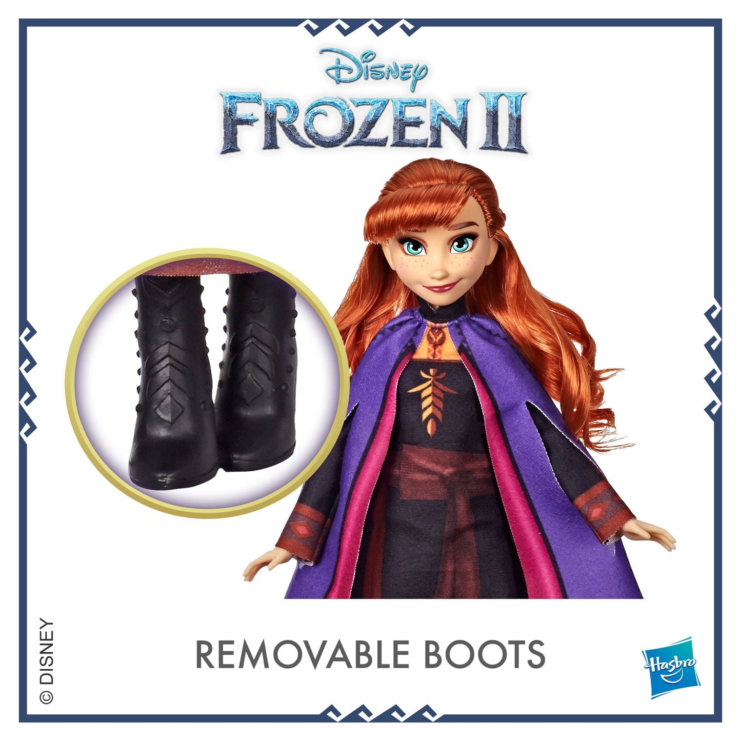 בובת Anna Disney Frozen II של Hasbro