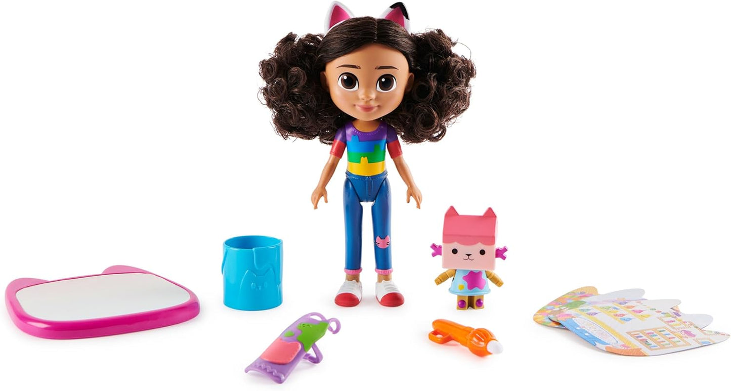 בובת יצירה Gabby’s Dollhouse Deluxe Craft Doll עם Baby Box
