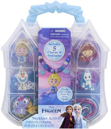 ערכת שרשראות Disney Frozen עם חרוזים ותליונים