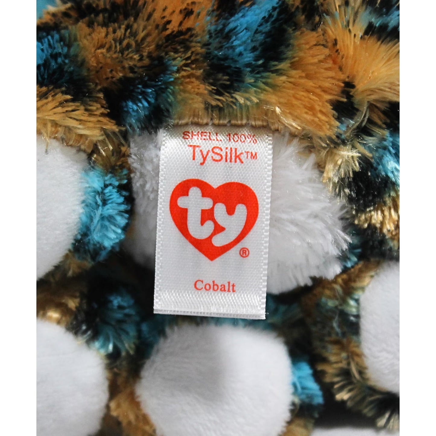בובת פרווה Ty Beanie Boos Cobalt The Leopard