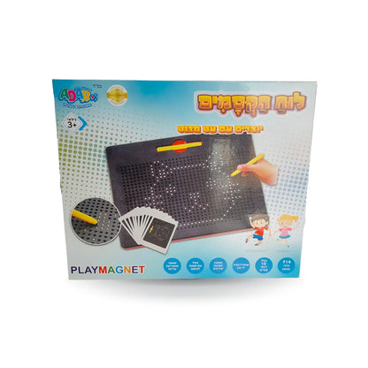 לוח הקסמים PlayMagnet – ‏714 כדורי מתכת