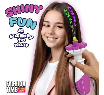 ערכת Fashion Time לוקס לוקס לעיצוב סיכות שיער