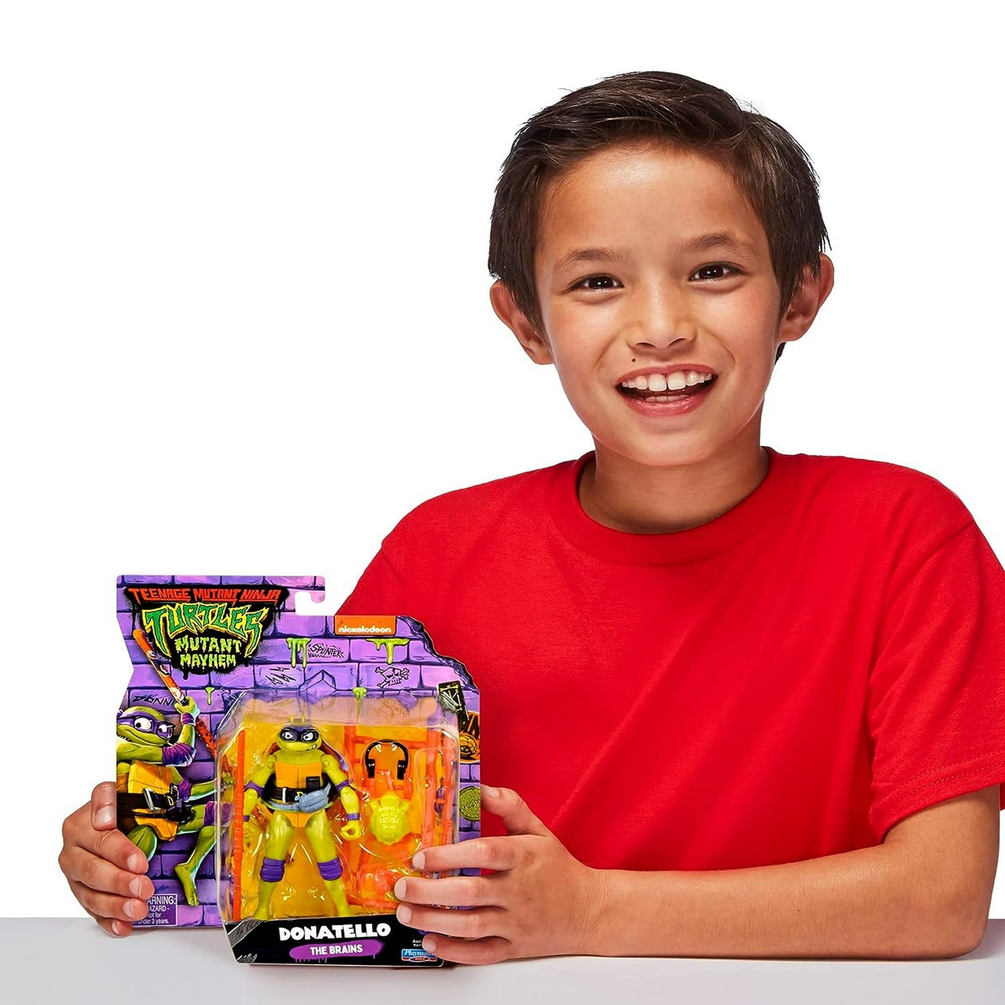 דמות Donatello צבי הנינג׳ה Mutant Mayhem עם אביזרים