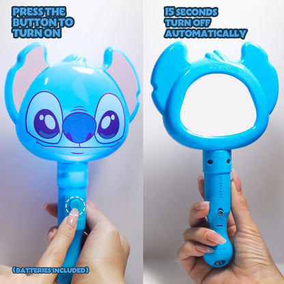 סט ליפ באלם Disney Stitch עם מראת אור לילדים