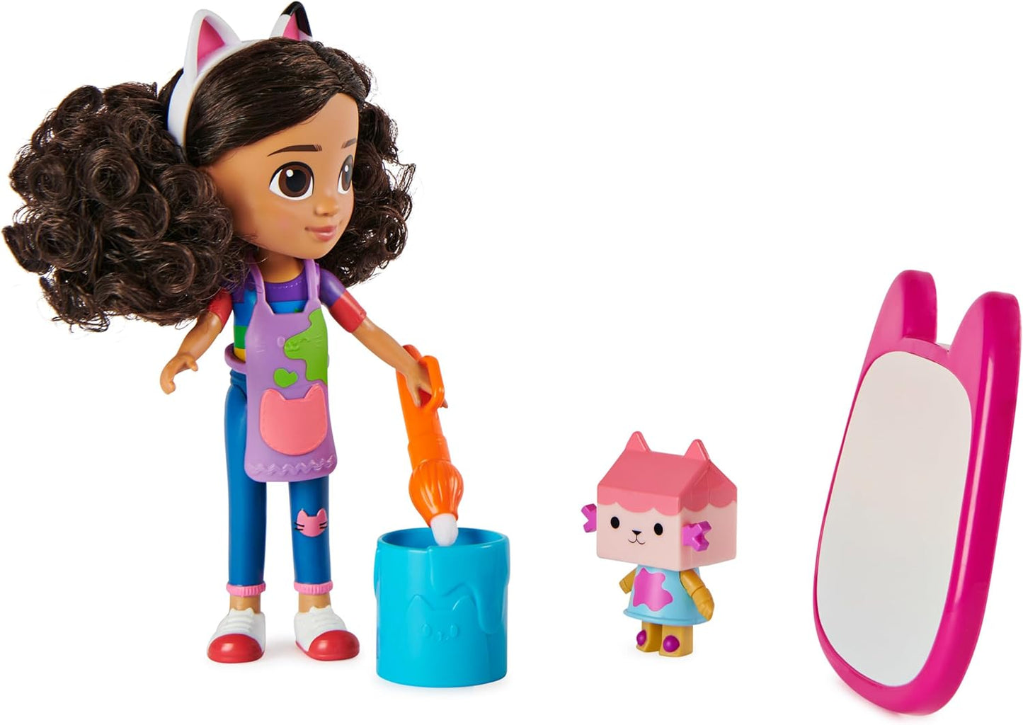 בובת יצירה Gabby’s Dollhouse Deluxe Craft Doll עם Baby Box