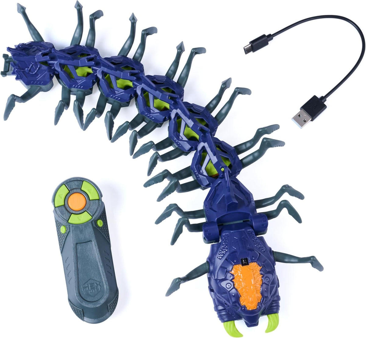 רובוט מרבה רגליים HEX BOTS על שלט