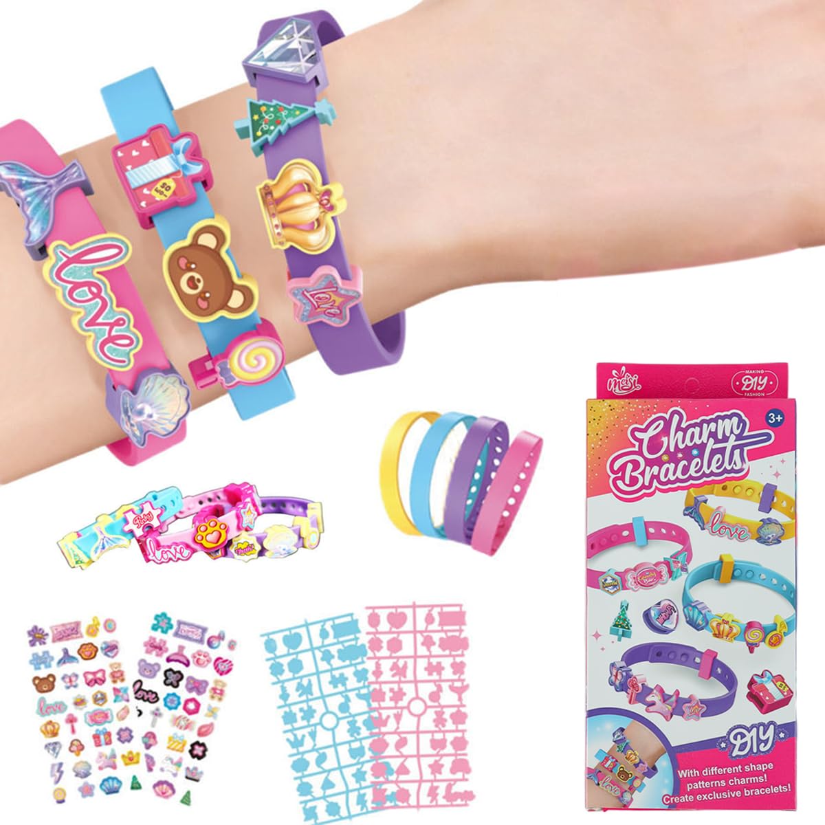 ערכת צמידי צ׳ארמס DIY Charm Bracelets