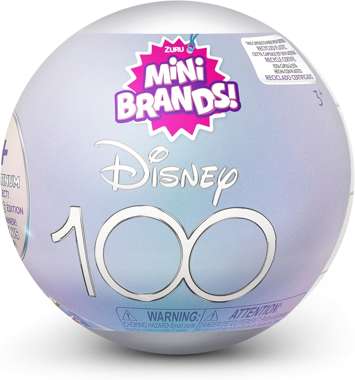 כדור הפתעה Disney 100 Mini Brands Platinum Minis לאספנים